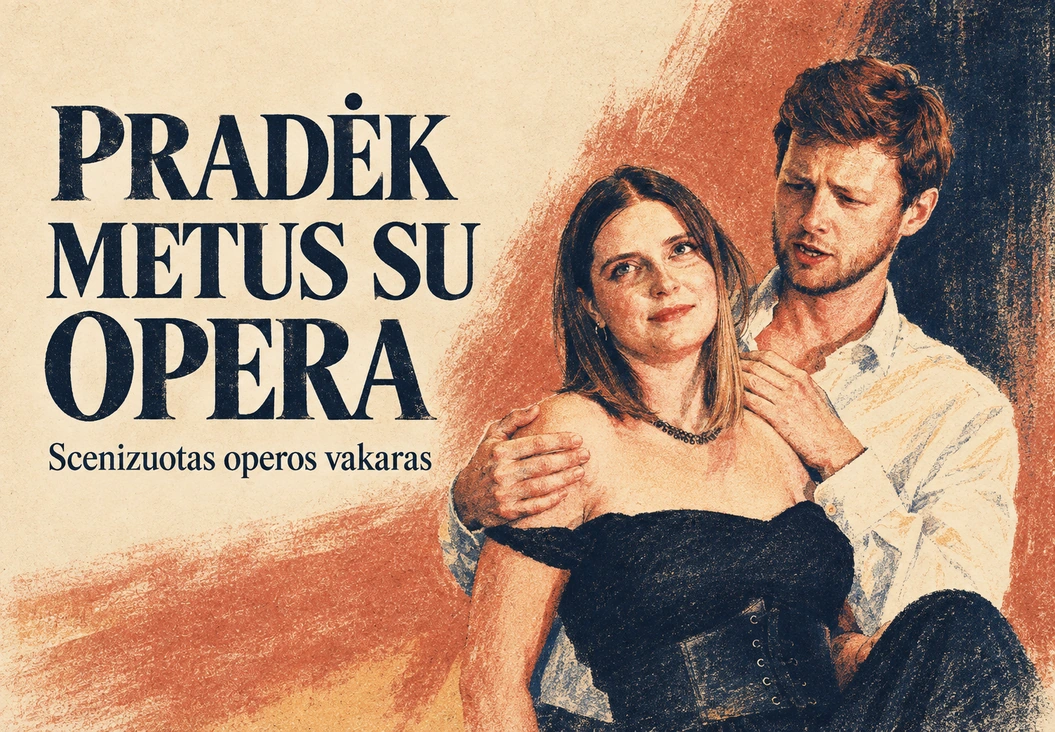 Pradėk metus su opera – renginio vizualas